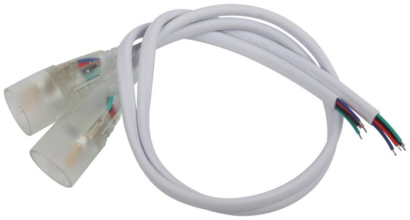 Набор коннекторов  LS-connector-18mm-RGB-D-IP68-bath для термостойкой светодиодной ленты, 2 шт.  | Б0062347 | ЭРА — миниатюра 1