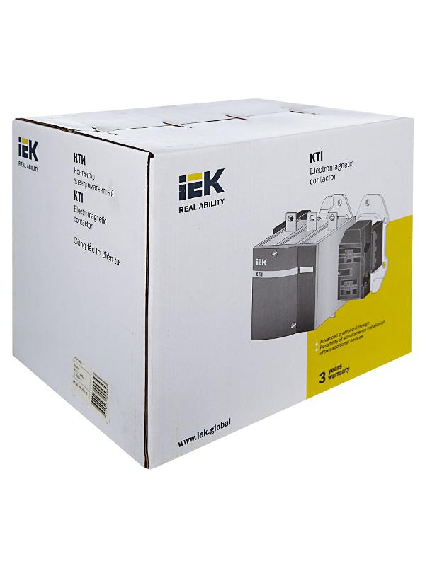 Контактор КТИ-6400  400А  230В/АС3  | KKT60-400-230-10 | IEK — миниатюра 6