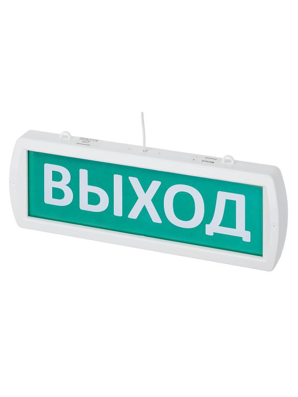 Оповещатель охранно-пожарный световой Т-24-Д "Выход" 24 В, IP52 | SQ0349-0424 | TDM — TDM ELECTRIC
