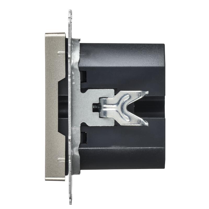BRITE Роз. USB A+C 45Вт высокоск. зар. РЮ11-2-БрШ шамп. | BR-U22-045-K37 | IEK — миниатюра 4