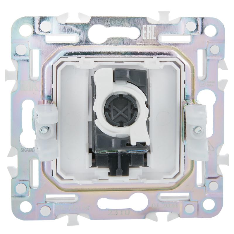 SKANDY Розетка компьютерная RJ45 кат.5E SK-K01Gr серый | SK-K10-1-K03 | IEK — миниатюра 3
