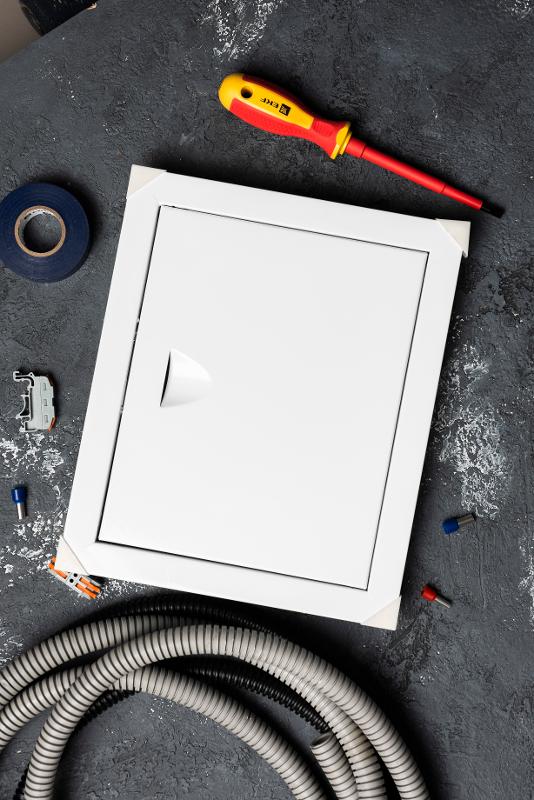 Люк ревизионный металл 200х250 EKF Basic  |  lm-200x250 |  EKF  — миниатюра 5
