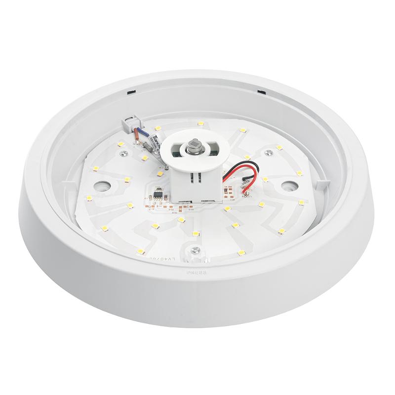 Светильник светодиодный накладной круглый с ИК-датчиком , 25W, 2000Lm, 4000K, в пластиковом корпусе, IP20, AL3022 | 41796 | FERON — миниатюра 2