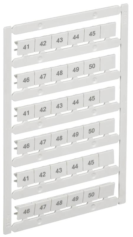 ARMAFIX Маркер для CTS/CP 2,5мм2 с символами "41-50"  | AF-CT10D-M-D25-05 | IEK (ИЭК) — IEK (ИЭК)