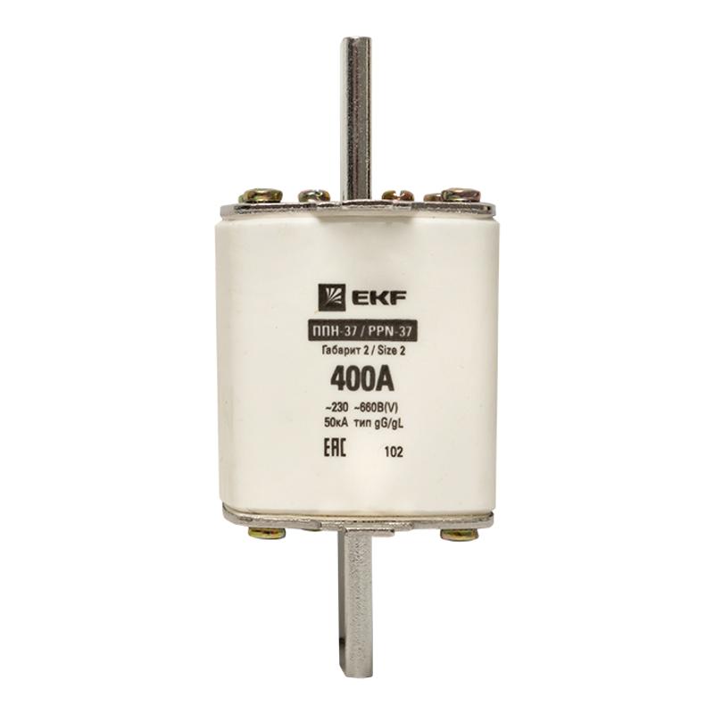 Плавкая вставка ППН-37 400/400А габарит 2 | fus-37/400 | EKF — миниатюра 2