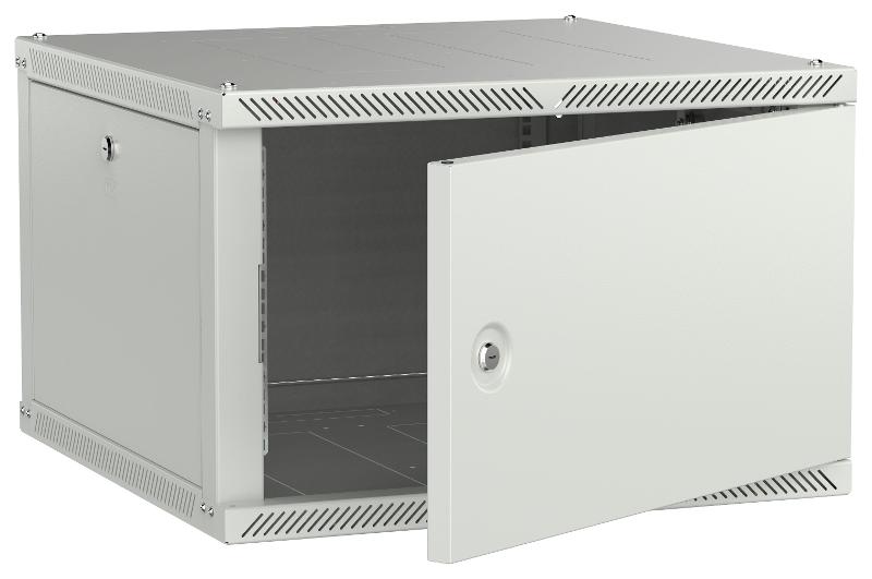 ITK LINEA W Шкаф 6U 600х600мм дверь металл серый 2.0| LWR3-06U66-MF-2| ITK — фото 1 | Sento