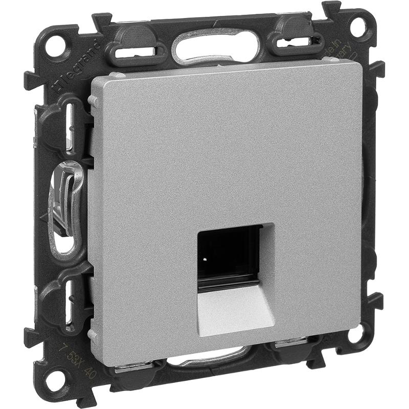 Valena LIFE DIY Алюминий Розетка комп(RJ45) 1-ая 5 кат UTP — миниатюра 4