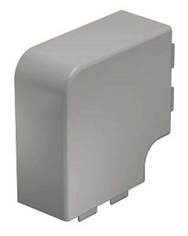 Крышка плоского угла кабельного канала WDK 60x110 мм (ПВХ,серый) (WDK HF60110GR) | 6022332 | OBO Bettermann — миниатюра 2