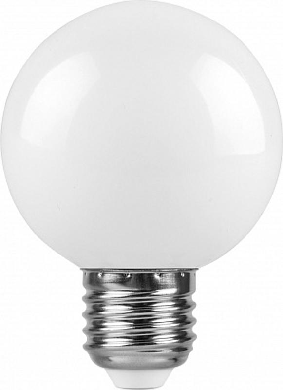Лампа светодиодная для белт лайта LB-371 (3W) 230V E27 2700K G60 | 25903 | FERON — миниатюра 1