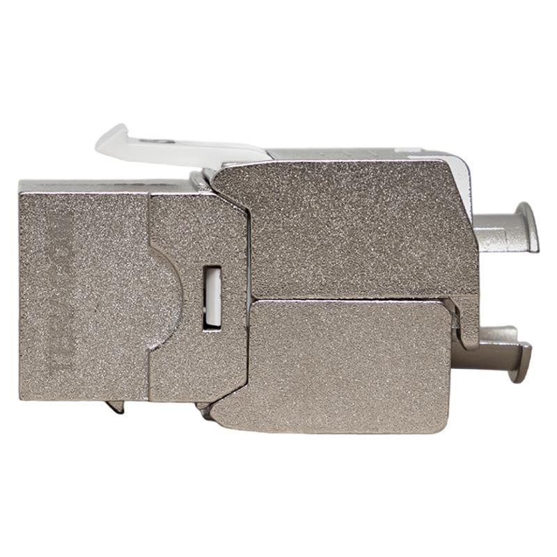 Модуль Keystone TERACOM CS Cat.6A экранированный STP 110 IDC 180 градусов самозажимной (Toolless)|TRCS-KSTN-T180D-6ASTP| EKF — миниатюра 3