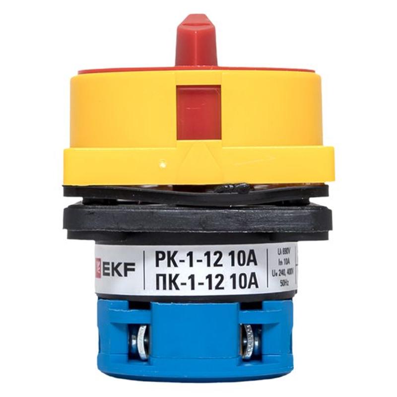 Переключатель кулачковый ПК-1-12 10А 2P "0-1" с блокировкой IP65  PROxima |pk-1-12-10-a65| EKF — миниатюра 17
