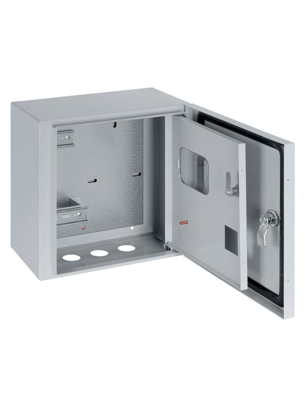 Щит учета ЩУ-1ф/1-1 (2 двери) (310х300х150) IP54 Народный эконом | SQ0905-3202 | TDM — TDM ELECTRIC