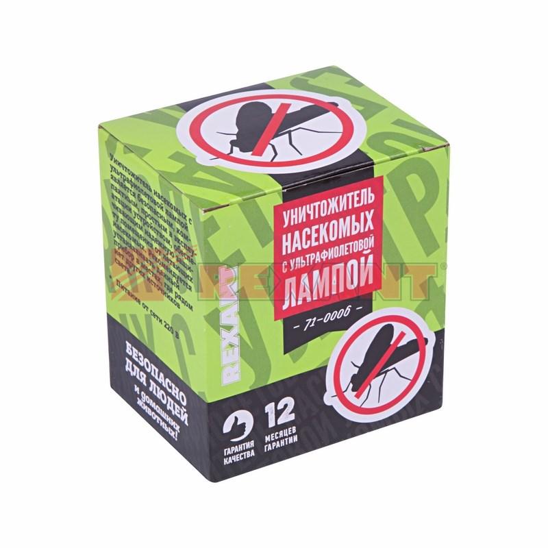 Уничтожитель насекомых с ультрафиолетовой лампой, 220В | 71-0006 | REXANT — миниатюра 2