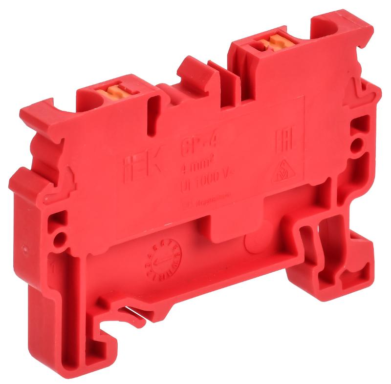 ARMAFIX Клемма пруж. Push In CP 4мм2 красная | AF-CT20-00-K04-004 | IEK — миниатюра 2