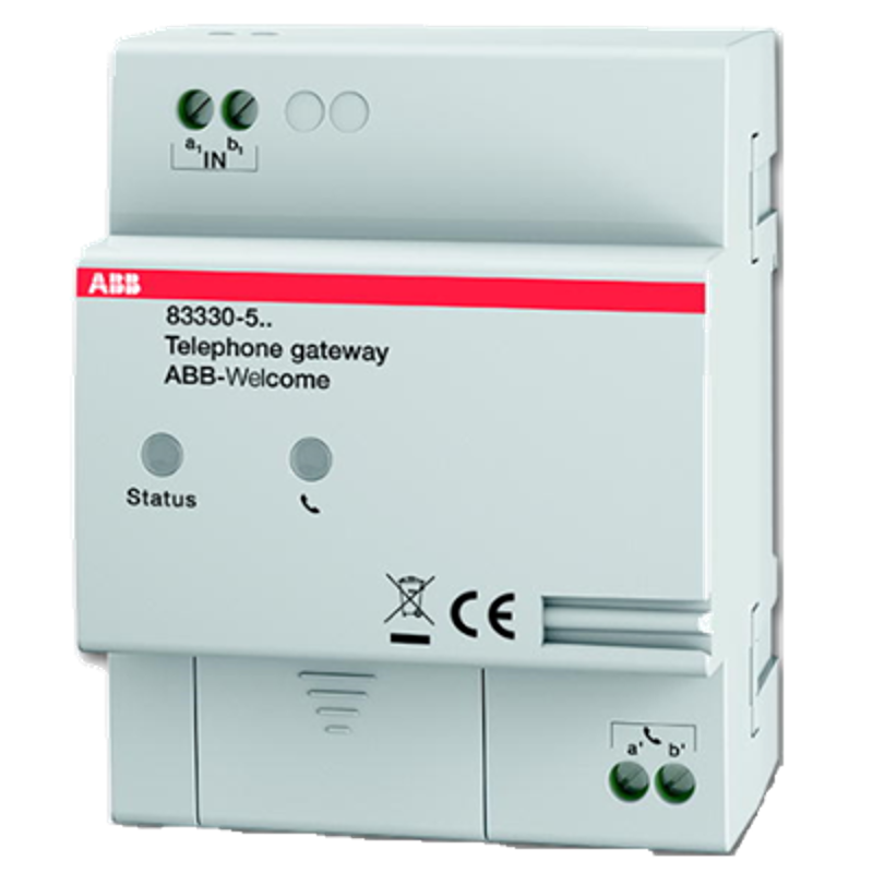 Шлюз для подключения проводного телефона к домофону, 4U | 2TMA020150H0007 | ABB — ABB