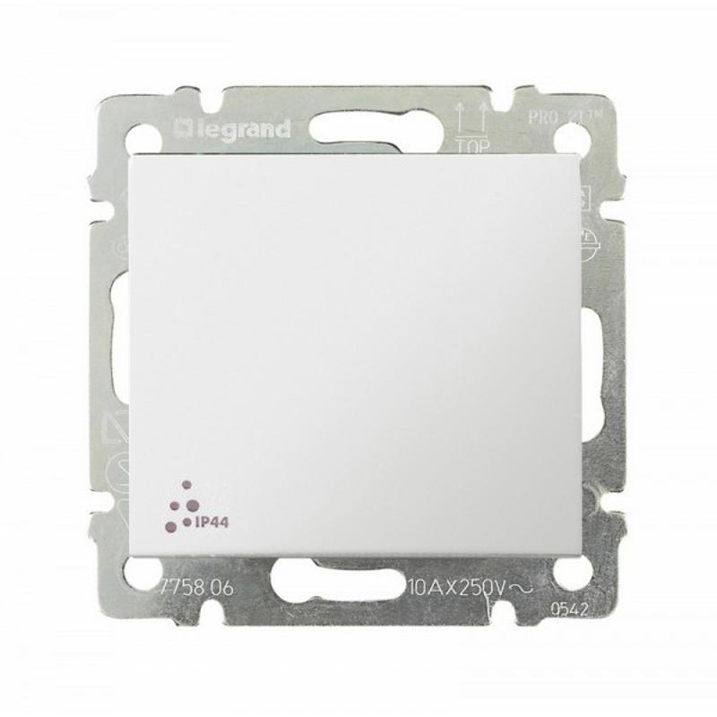 Valena Белый Переключатель 1-клавишный IP44 — миниатюра 2