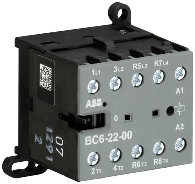 Миниконтактор BC6-22-00-01 9A (400В AC3) катушка 24В DС | GJL1213501R0001 | ABB — ABB