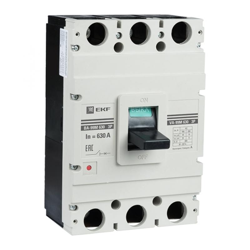 Выключатель автоматический ВА-99М 630/630А 3P 50кА EKF Basic | mccb99-630-630m | EKF — EKF