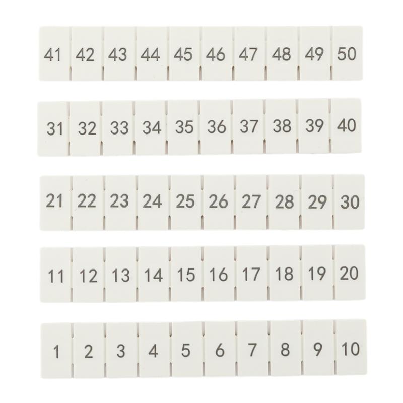 Маркировка для клемм 6 UT 1-50| scr-ut-mrk-6-1-50 | EKF — миниатюра 2