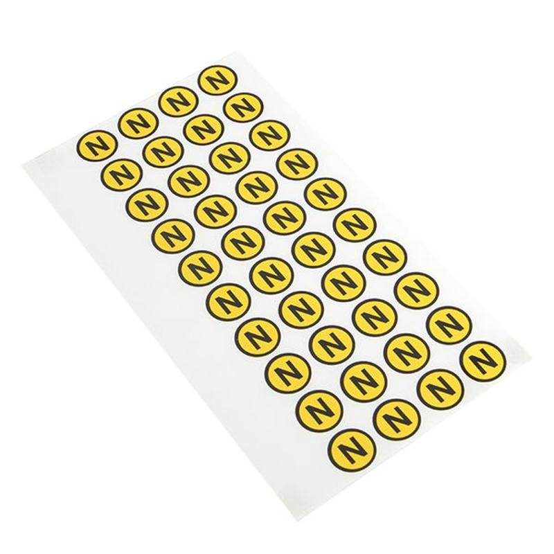 Наклейка "N" (1шт) (d20мм) PROxima | an-2-07 | EKF — миниатюра 5