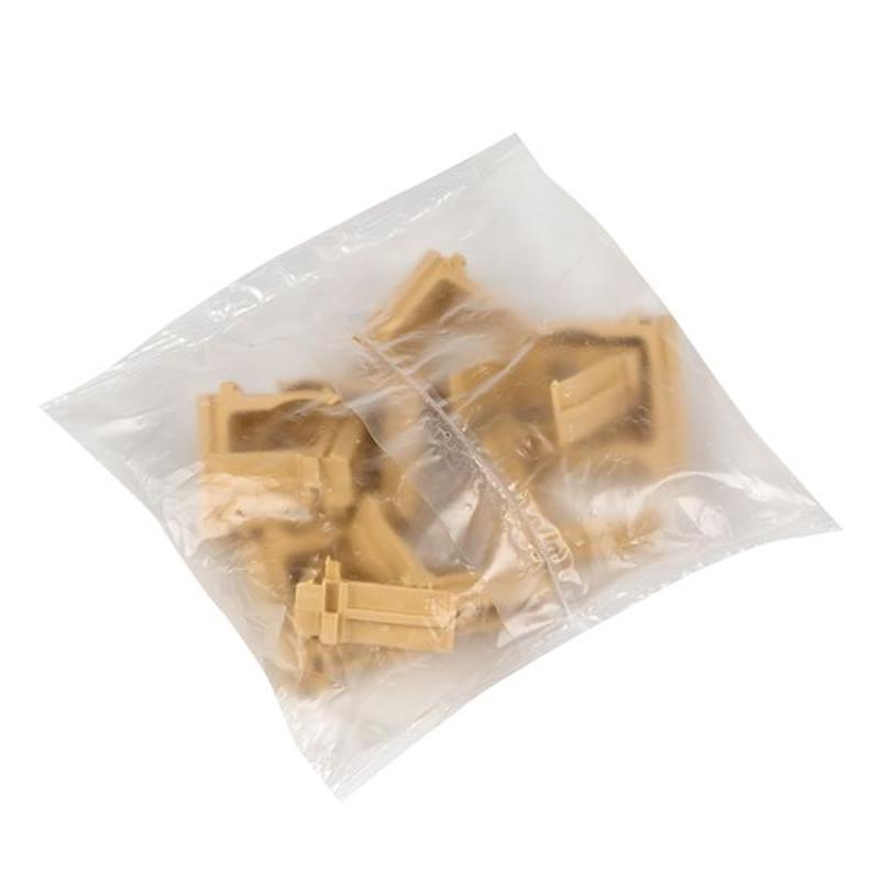 Крепеж-клипса под светлое дерево d25мм (10шт.) Plast EKF PROxima | derj-z-25w | EKF — миниатюра 10