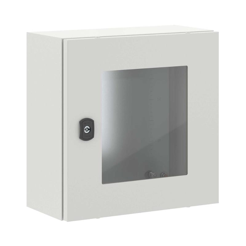 Корпус навесной STE с М/П с прозрачной дверью ВхШхГ 400x400x200 мм | R5STEX0442 | DKC — миниатюра 1