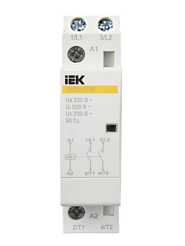 Контактор модульный КМ20-20М AC | MKK11-20-20 | IEK — миниатюра 2