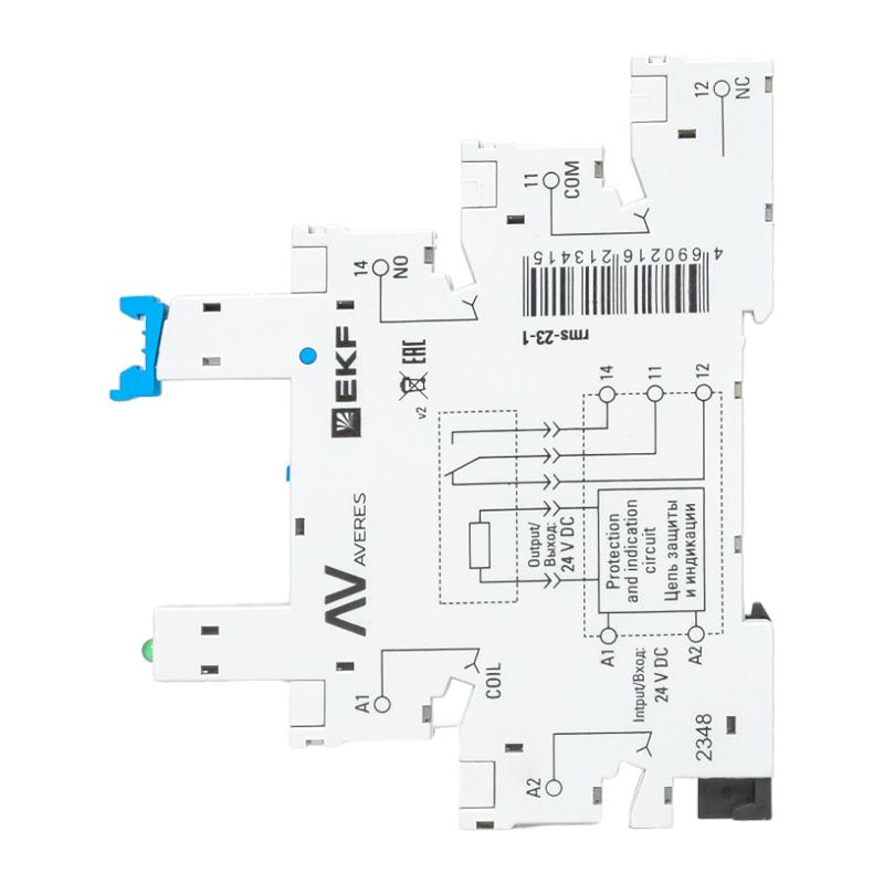 Разъем для реле РM slim 23/1 EKF | rms-23-1 | EKF — миниатюра 7