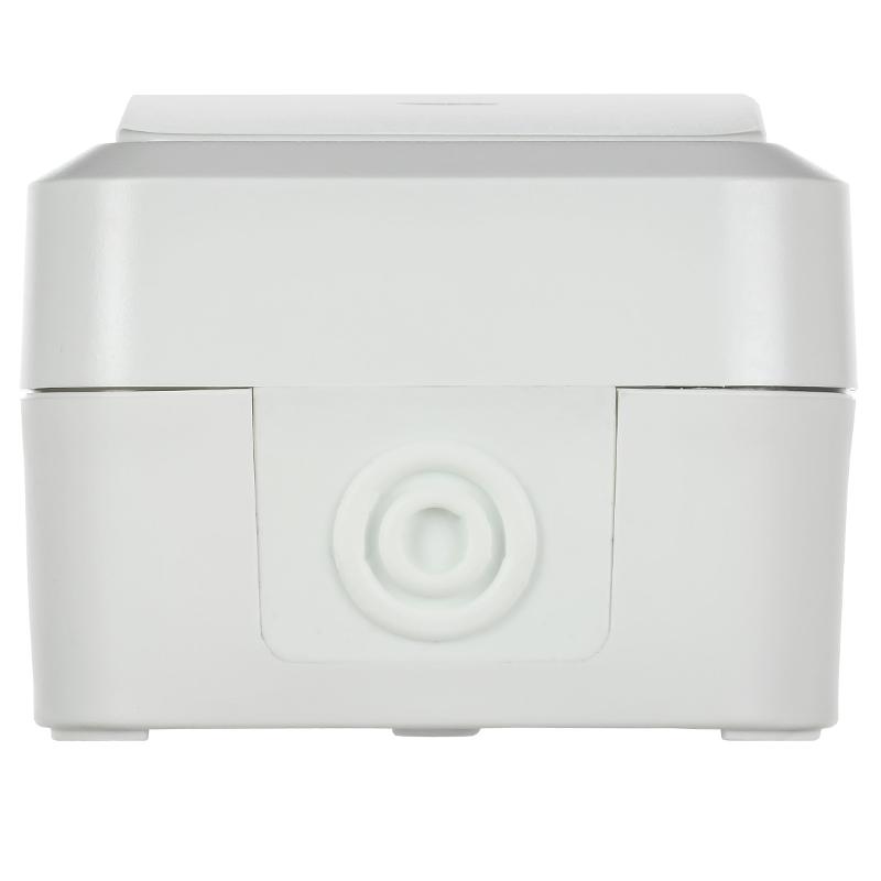 TORS Переключатель однокл. с ин. 10А IP55 TS302 белый | TS-V10-1-10-55-K01 | IEK — миниатюра 3