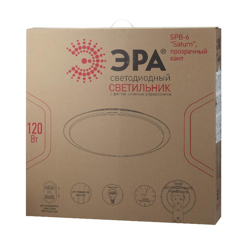 Светильник светодиодный декоративный бытовой SPB-6 "Saturn" 120Вт 3000-6500К 10200 Лм с пультом ДУ | Б0034961 | ЭРА — миниатюра 2