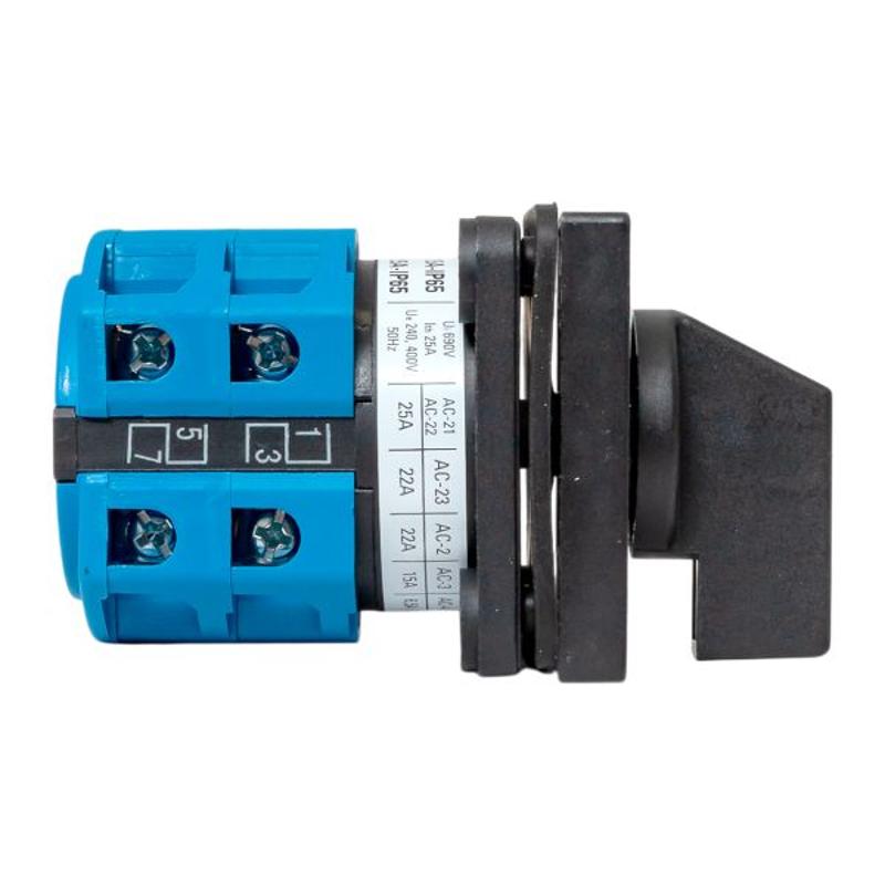 Переключатель кулачковый ПК-1-52 25А 2P «1-2» IP65 | pk-1-52-25-65 | EKF — миниатюра 3