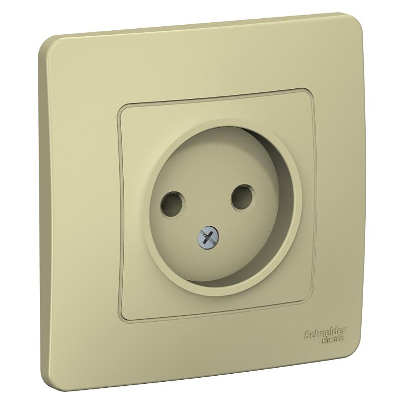 Blanca Бежевый С/У Розетка без з/к без шторок 16А, 250В | BLNRS000017 | SE — Systeme Electric