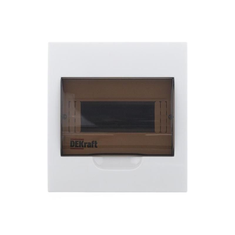 Корпус пластиковый встраиваемый 8 модулей, IP41, ЩРВ-П-8 | 31003DEK | DEKraft — миниатюра 4