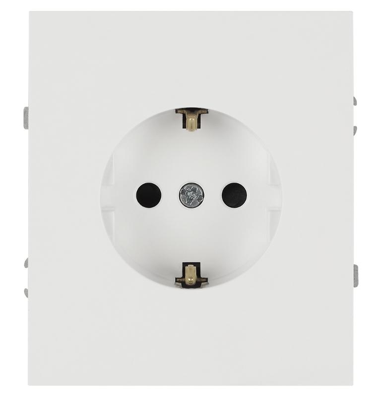 Розетка Arktik 16-2101-01 с заземлением 2P+E Schuko 16А-250В белый | Б0070414 | ЭРА — ЭРА (Энергия света)