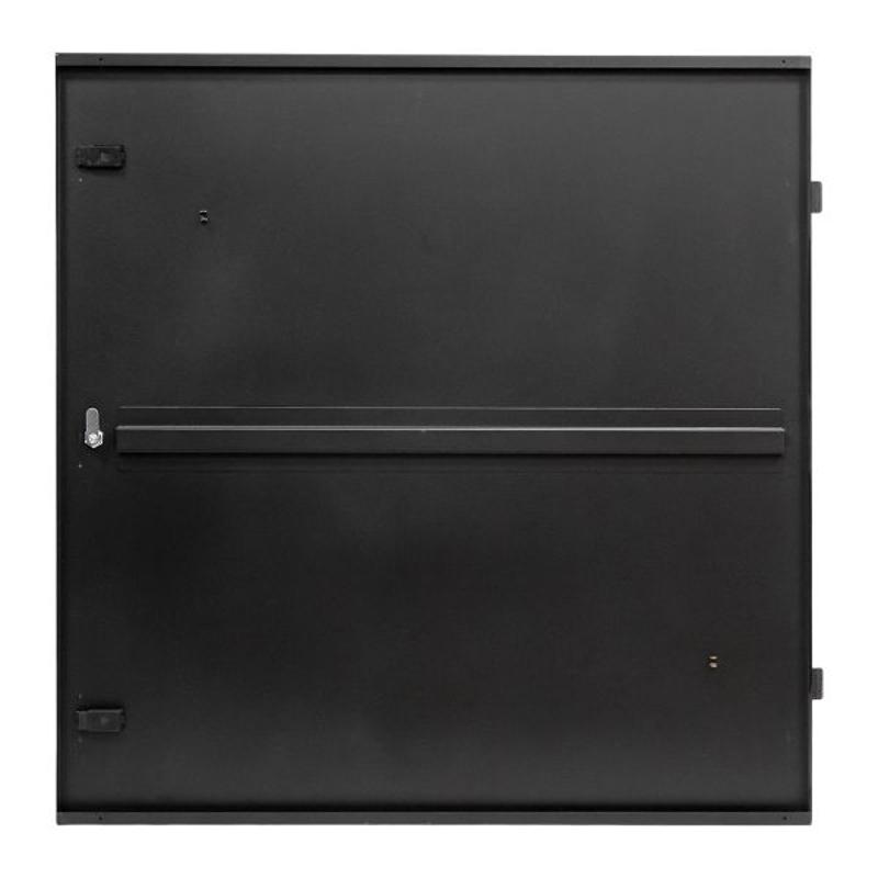 Шкаф напольный 19" TERACOM PRO 42U600х1000 мм двери перфорированная сзамком-ручкой и перфорированная чёрный | TRP-NTC-4261-65B | EKF — миниатюра 9