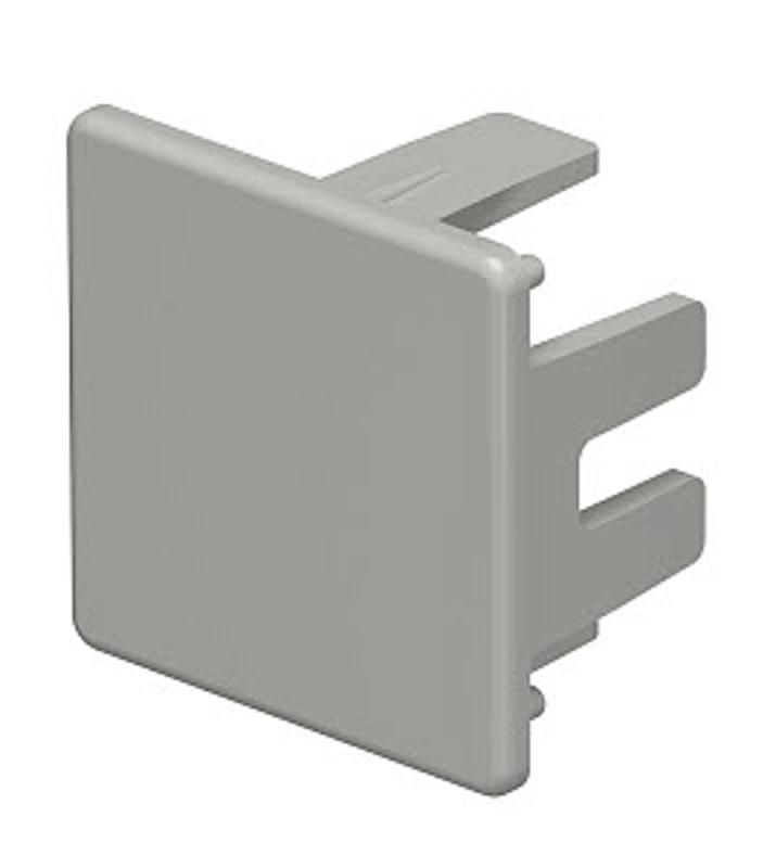 Торцевая заглушка кабельного канала WDK 30x30 мм (ПВХ,серый) (WDK HE30030GR) | 6158765 | OBO Bettermann — миниатюра 2