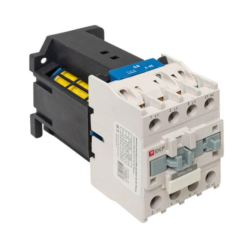 Контактор малогабаритный КМЭп 25А 24В DC 1NC EKF PROxima | ctr-s-25-24-1nc-p | EKF — миниатюра 8