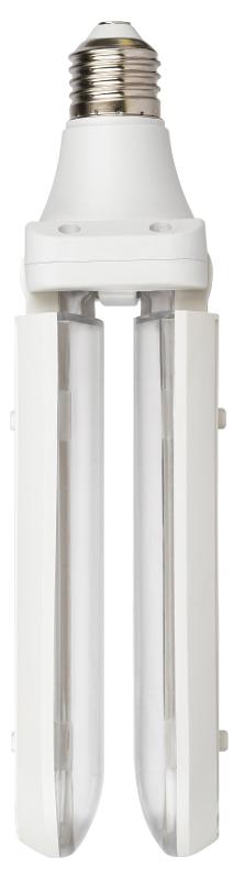 Фитолампа для растений светодиодная  GREEN LINE ФИТО-20W-PFR-E27-GR 2-х лепестковая полного спектра 20 Вт Е27 | Б0064520 | ЭРА — миниатюра 5