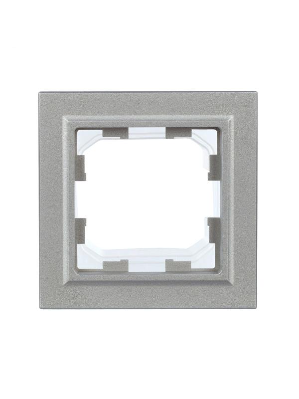 BRITE Рамка 1-ая IP44 РУ-1-БрА-44 алюминий  | BR-M12-44-K47 | IEK — миниатюра 14