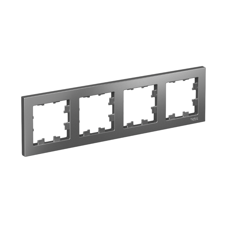 AtlasDesign Сталь Рамка 4-ая, универсальная | ATN000904 | SE — Systeme Electric