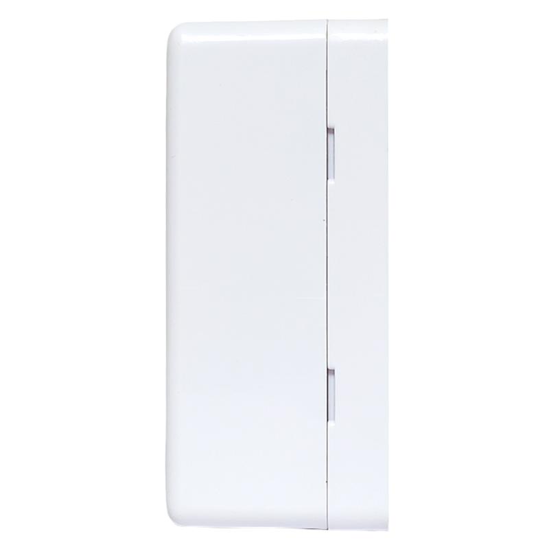 Корпус настенной розетки TERACOM PRO на 2 модуля Keystone со шторками и маркерами белый | TRP-EBOX-2KSTN-WH | EKF — миниатюра 11