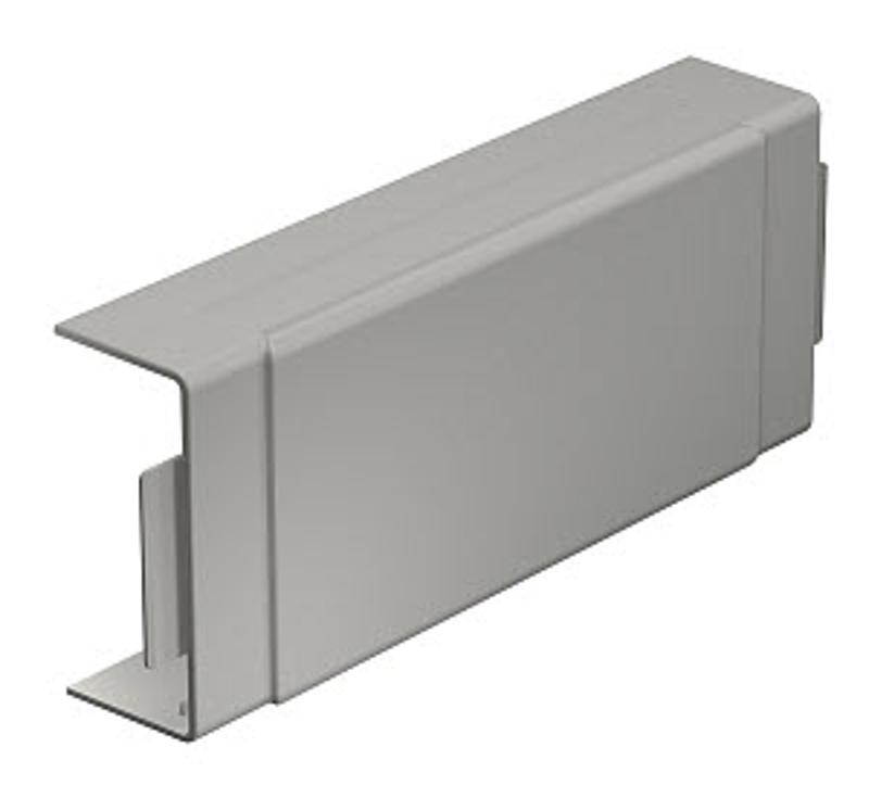 Крышка T-образной секции кабельного канала WDK 40x90 мм (ПВХ,серый) (WDK HK40090GR) | 6023142 | OBO Bettermann — миниатюра 2