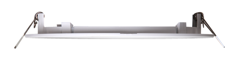 Светильник светодиодный встраиваемый downlight ДВО PPL-R 12w 6500K IP40 WH d170мм встр/круг ультратонкий | 5008564A | Jazzway — миниатюра 2