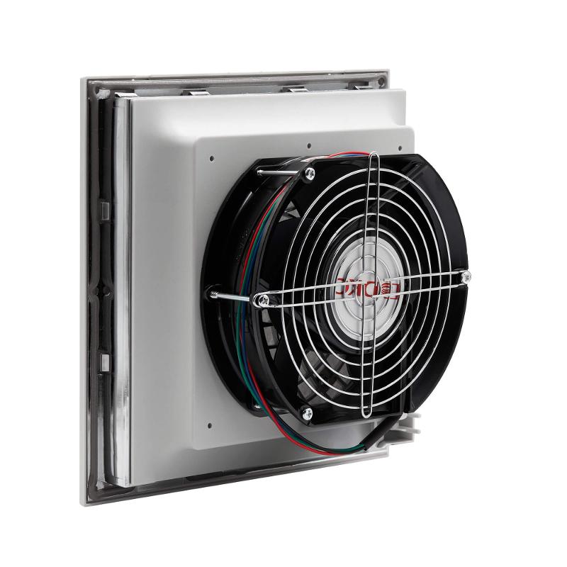 Вентилятор с фильтром ЭМС 200 м3/ч, 115&230В AC, 255х255 мм, IP54 | R5MCV25231 | DKC — миниатюра 2