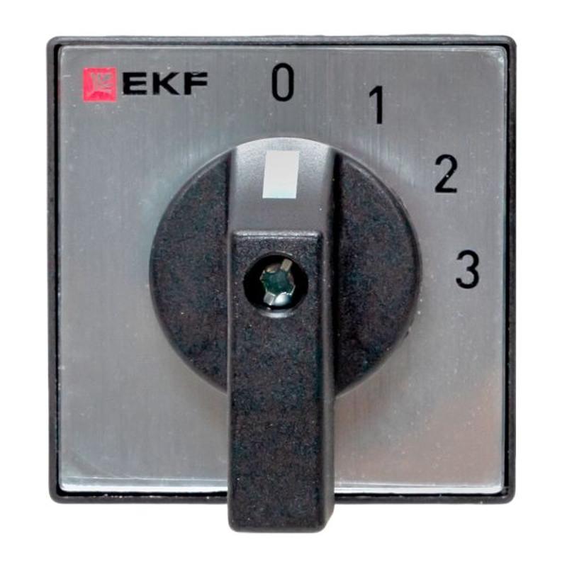 Переключатель кулачковый ПК-1-102 10А 2P «0-1-2-3» IP65 | pk-1-102-10-65 | EKF — миниатюра 2