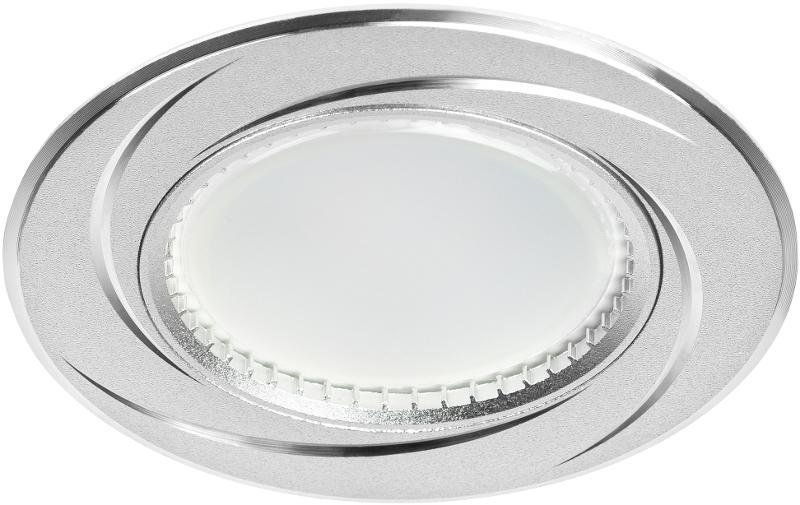Светильник встраиваемый под лампу KL34 AL/SL/1 MR16,12V, 50W хром | Б0049565 | ЭРА — миниатюра 1