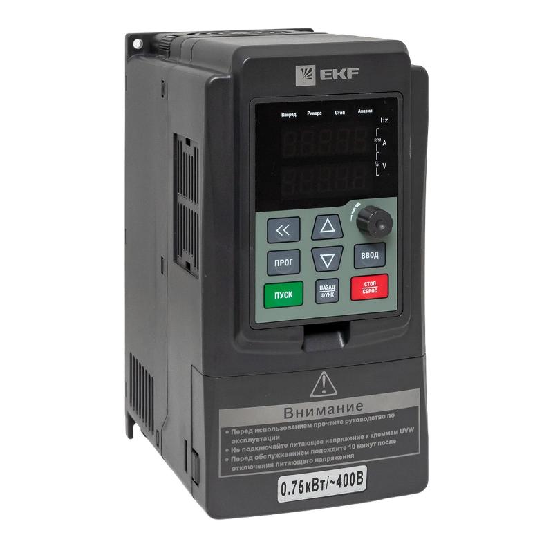 Преобразователь частоты 0,75/1,5кВт 3х400В VECTOR-100 EKF PROxima | VT100-0R7-3B | EKF — EKF