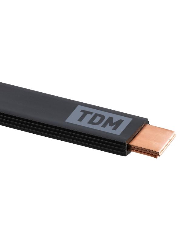 Шина медная гибкая изолированная ШМГ 3х(20х1), 2м, | SQ0841-0003 | TDM — TDM ELECTRIC