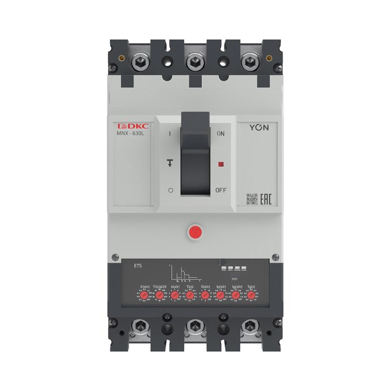 Авт. выкл. YON pro MNX630L 3P 630A 70kA при AC415V расц. ETS | MNX630L3PETS0630 | DKC — миниатюра 3