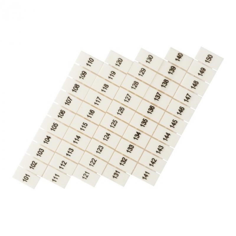 Маркеры для JXB-ST 1,5 с нумерацией 100-150 (100 шт.) EKF PROxima | zb-st-1.5-100-150 | EKF — фото 1 | Sento